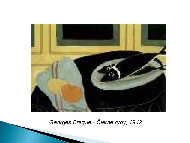 Georges Braque - Čierne ryby, 1942 