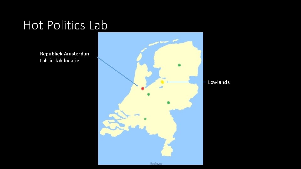 Hot Politics Lab Republiek Amsterdam Lab-in-lab locatie Lowlands 