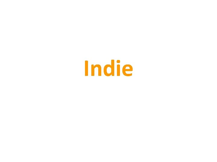 Indie 