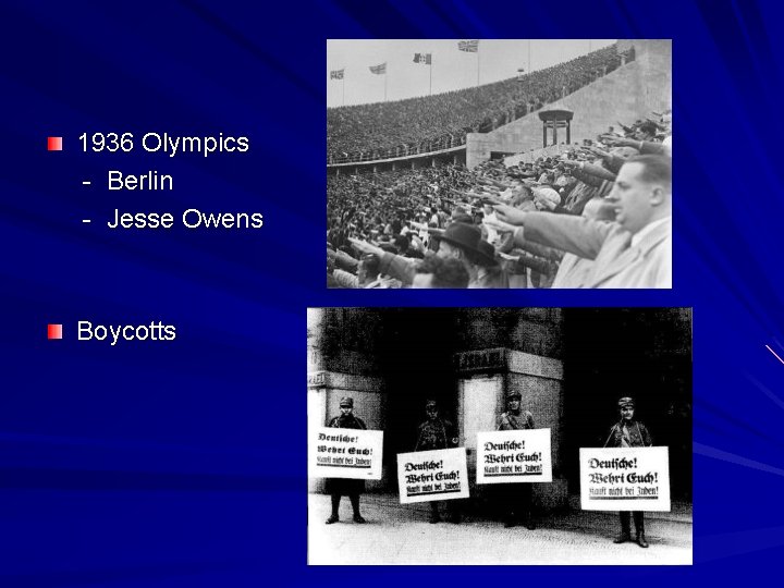 1936 Olympics - Berlin - Jesse Owens Boycotts 