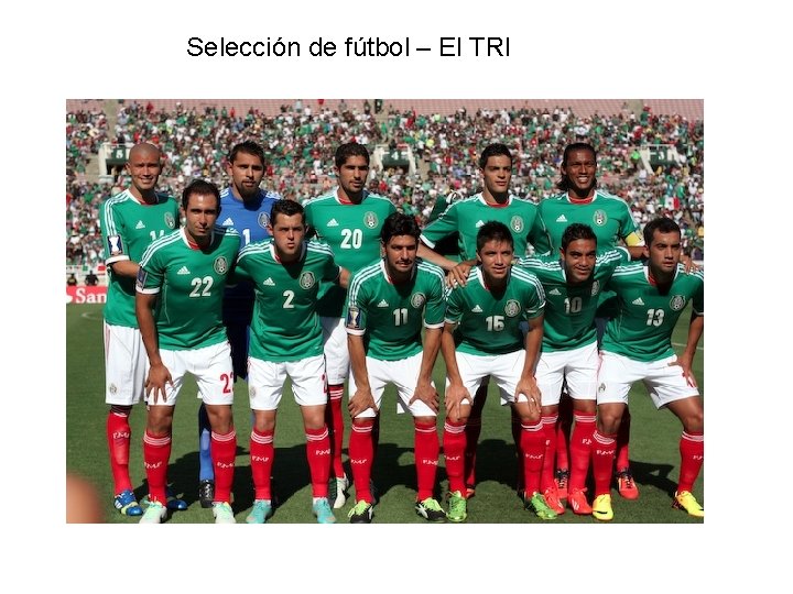 Selección de fútbol – El TRI 