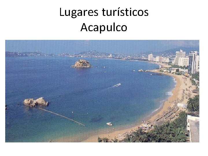 Lugares turísticos Acapulco 