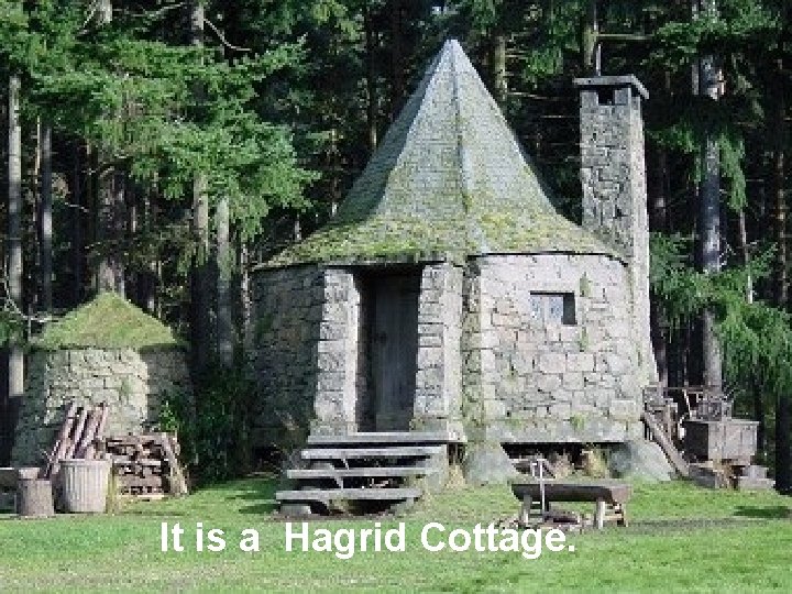 It is a Hagrid Cottage. 