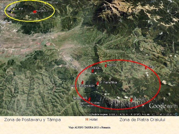 Zona de Postavaru y Tâmpa H Hotel Viaje ALPINO TABIRA 2013 a Rumania Zona