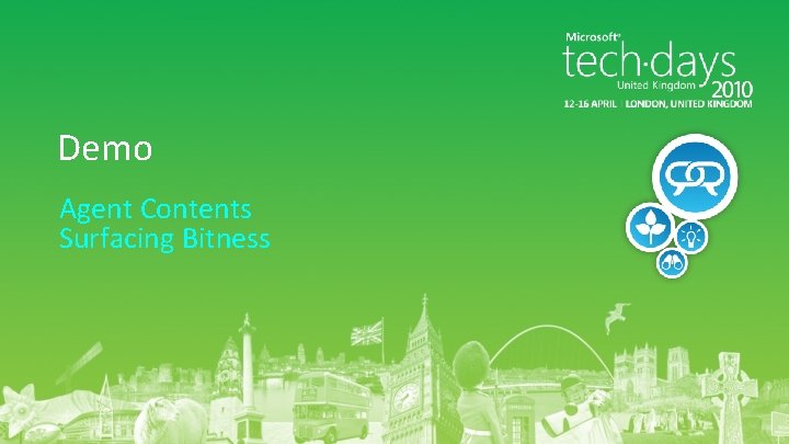 Demo Agent Contents Surfacing Bitness 