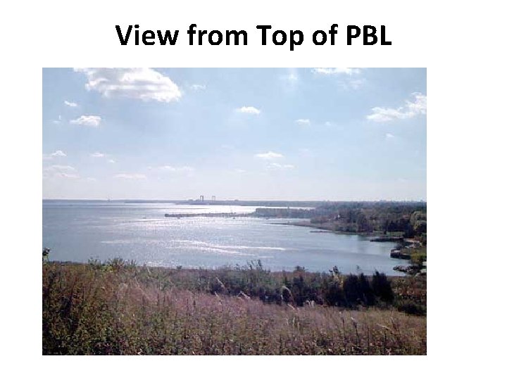 View from Top of PBL 