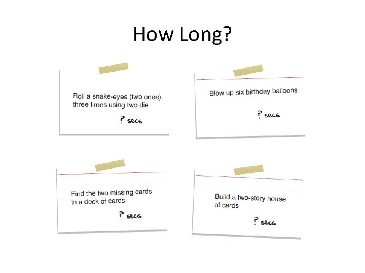 How Long? 