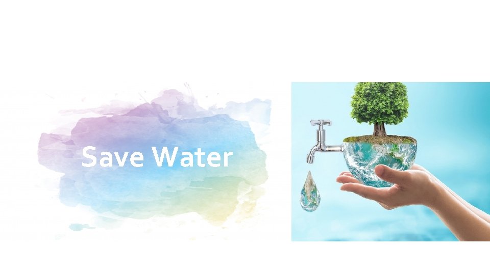 Save Water 