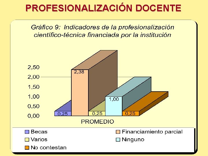 PROFESIONALIZACIÓN DOCENTE 