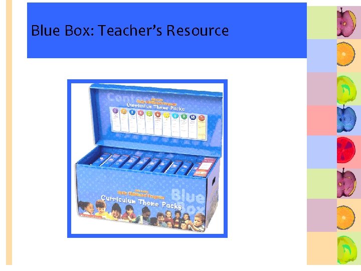 Blue Box: Teacher’s Resource 