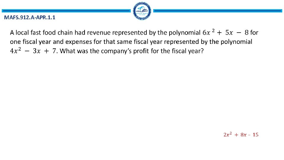 MAFS. 912. A-APR. 1. 1 