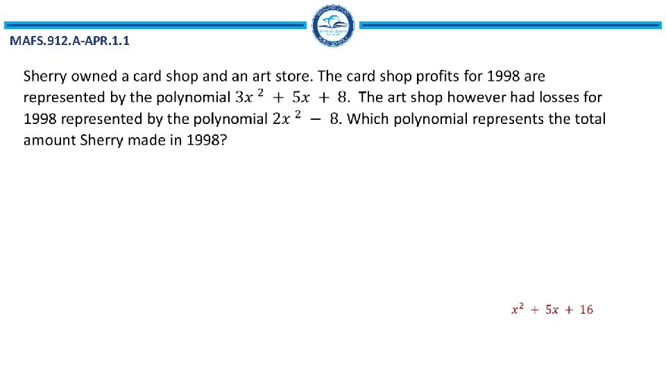 MAFS. 912. A-APR. 1. 1 