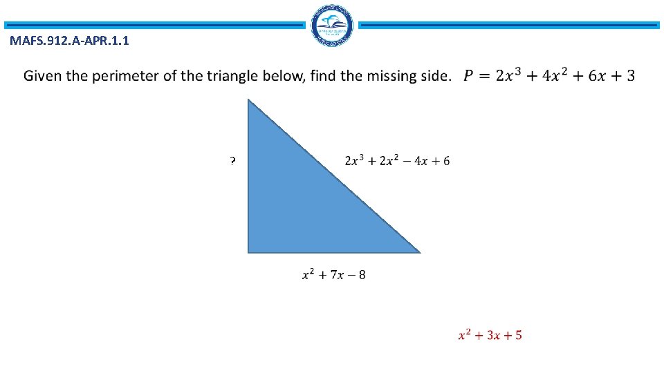 MAFS. 912. A-APR. 1. 1 ? 