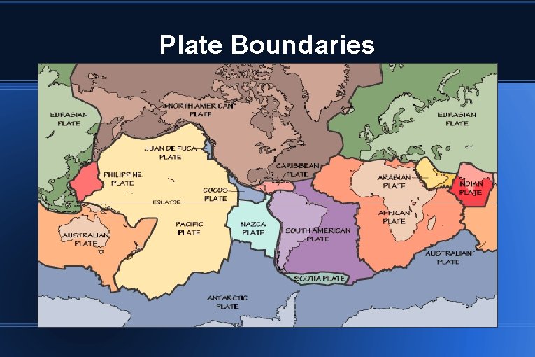 Plate Boundaries 