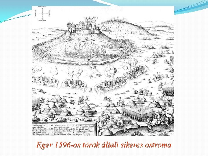 Eger 1596 -os török általi sikeres ostroma 