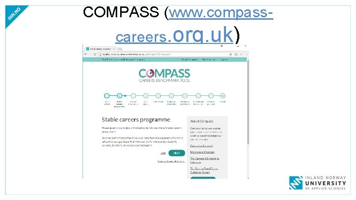 COMPASS (www. compasscareers. org. uk) 