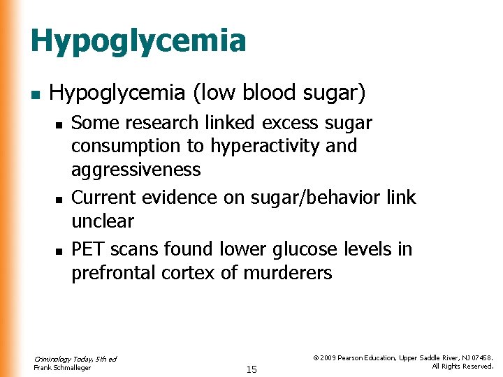 Hypoglycemia n Hypoglycemia (low blood sugar) n n n Some research linked excess sugar Hypoglycemia n Hypoglycemia (low blood sugar) n n n Some research linked excess sugar