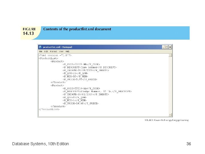 Database Systems, 10 th Edition 36 