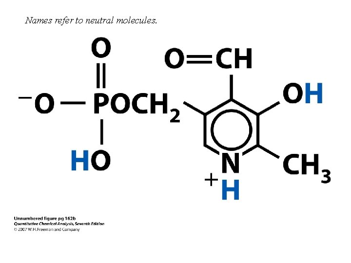 Names refer to neutral molecules. 
