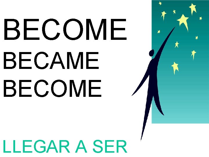 BECOME BECAME BECOME LLEGAR A SER 