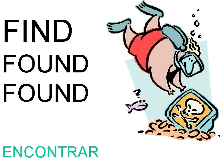 FIND FOUND ENCONTRAR 