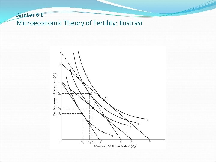 Gambar 6. 8 Microeconomic Theory of Fertility: Ilustrasi 