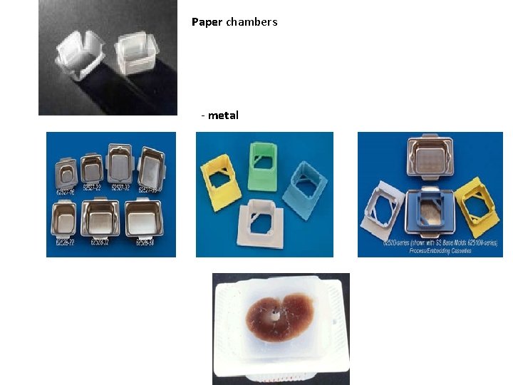 Paper chambers - metal 