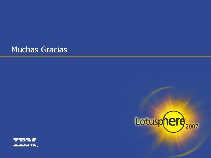 Muchas Gracias ® 