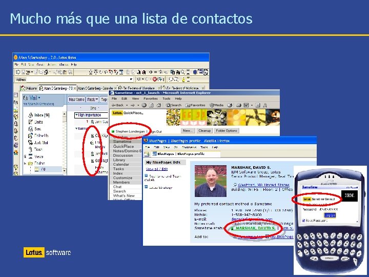 Mucho más que una lista de contactos 