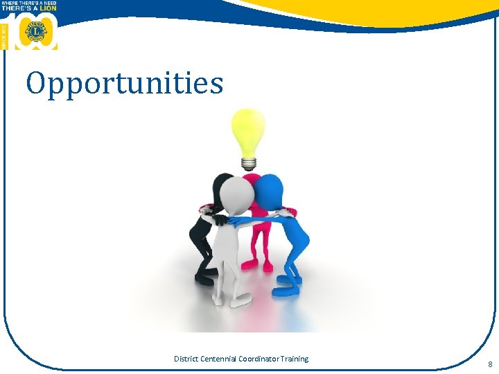 Opportunities District Centennial Coordinator Training 8 