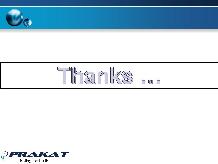 Thanks … Thanks …
