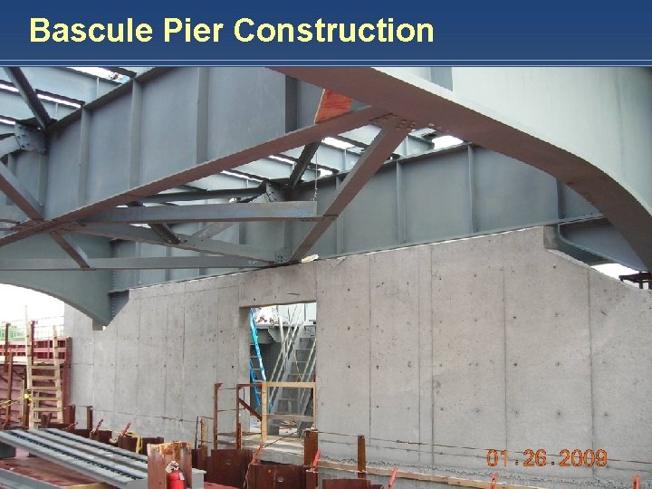 Bascule Pier Construction HARDESTY & HANOVER, LLP E N G I N E E