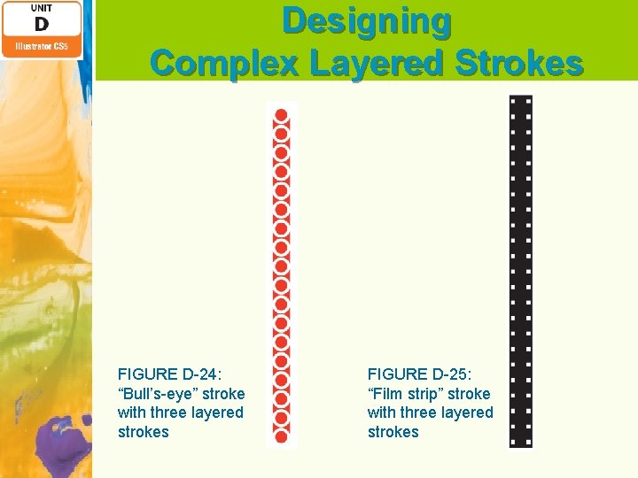 Designing Complex Layered Strokes FIGURE D-24: “Bull’s-eye” stroke with three layered strokes FIGURE D-25: