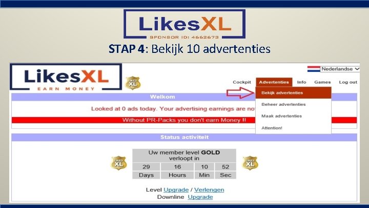 STAP 4: Bekijk 10 advertenties 