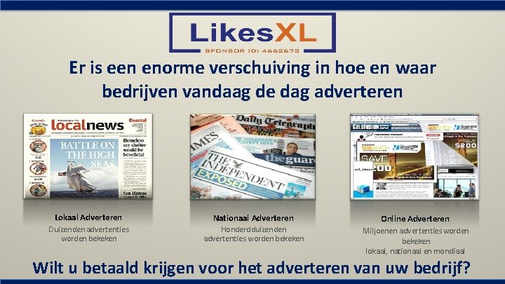 Er is een enorme verschuiving in hoe en waar bedrijven vandaag de dag adverteren