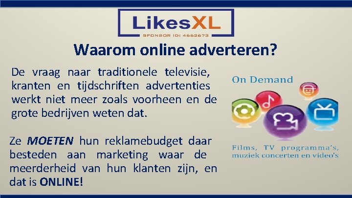 Waarom online adverteren? De vraag naar traditionele televisie, kranten en tijdschriften advertenties werkt niet