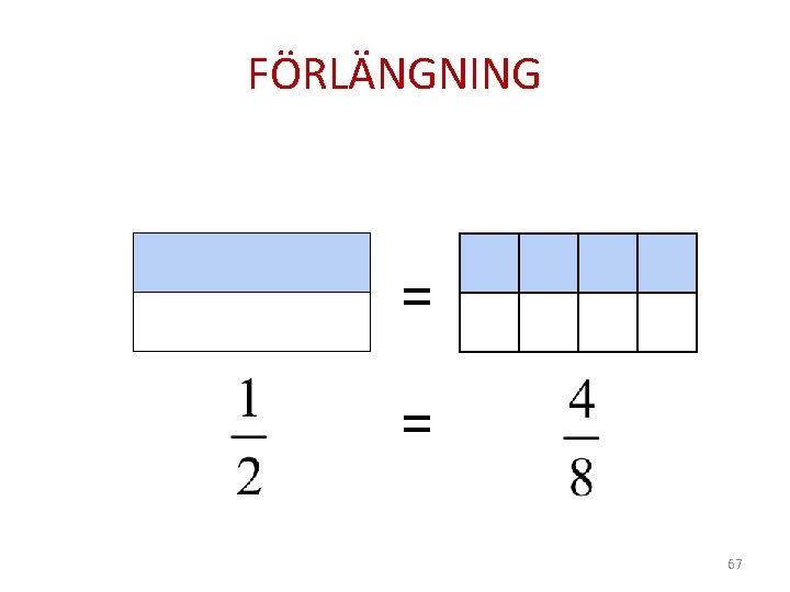 FÖRLÄNGNING = = 67 