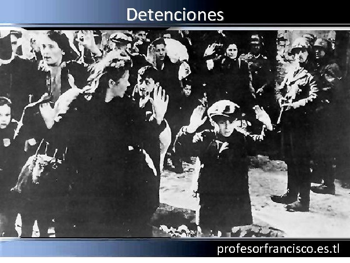 Detenciones profesorfrancisco. es. tl 