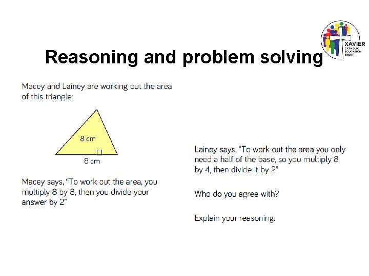 Reasoning and problem solving 