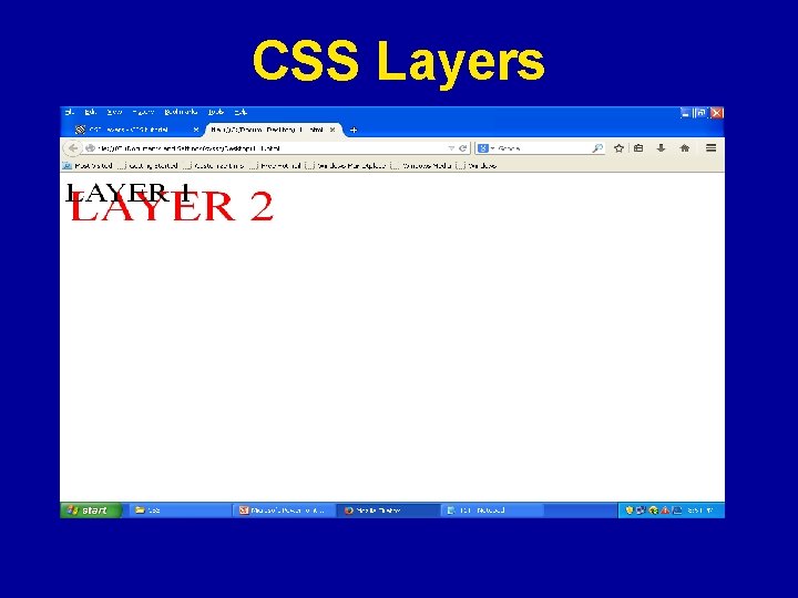 CSS Layers 