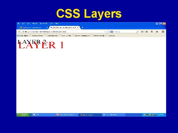 CSS Layers 