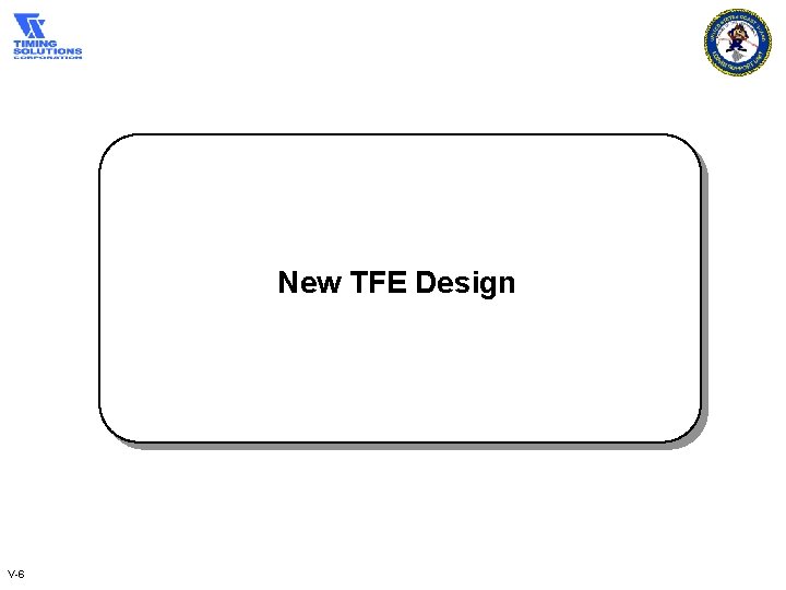 New TFE Design V-6 