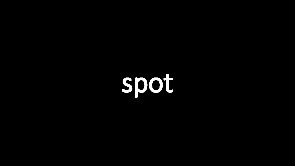 spot 