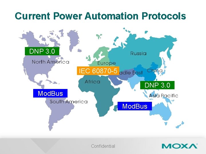 Current Power Automation Protocols DNP 3. 0 IEC 60870 -5 DNP 3. 0 Mod.