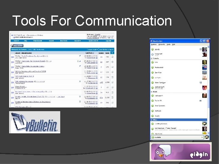 Tools For Communication 