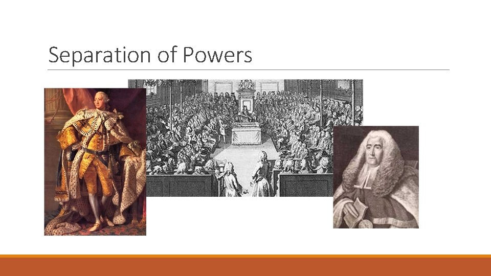 Separation of Powers 
