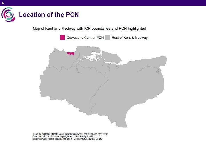 6 Location of the PCN 