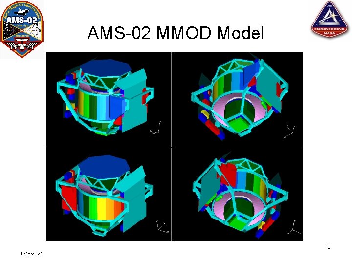 AMS-02 MMOD Model 8 6/18/2021 