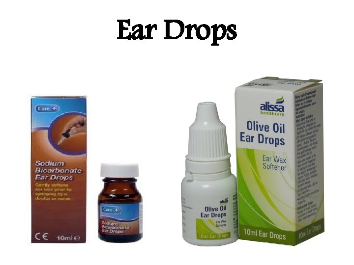Ear Drops 