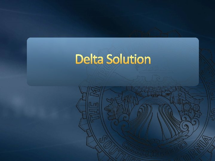 Delta Solution 